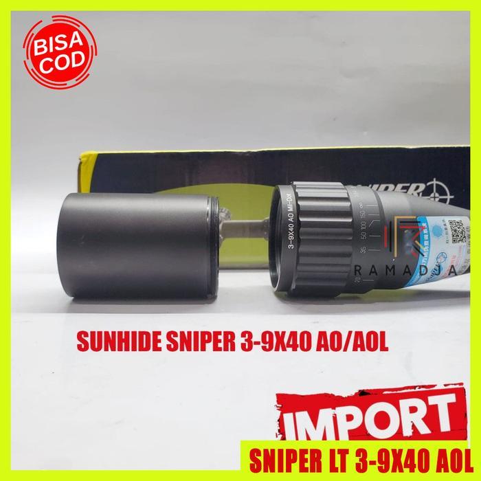 SUNHIDE SNIPER 3-9X40 AO AOL SNIPER LT 3-9X40 AOL SUNHIDE IMPORT