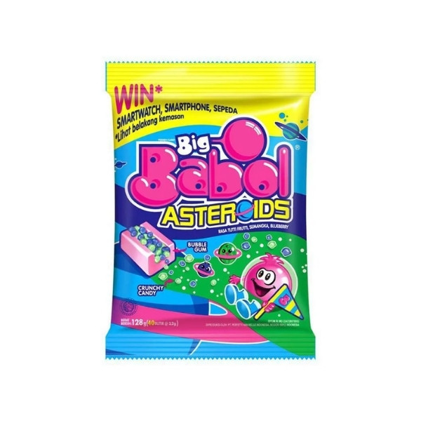 Big Babol Asteroids Bag 128 Gr