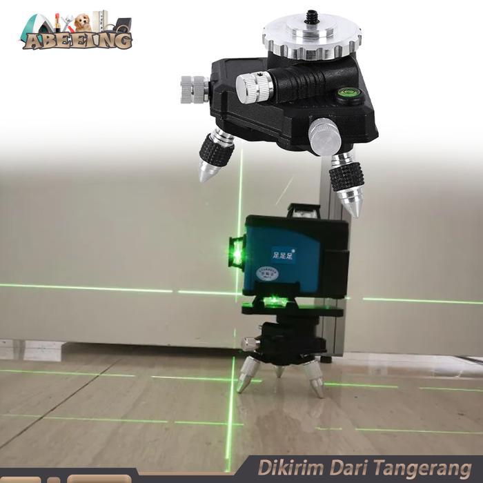 360 Bracket Dudukan Laser Level Tripod Stand Bracket Base 1/4 Inch Untuk Laser Level