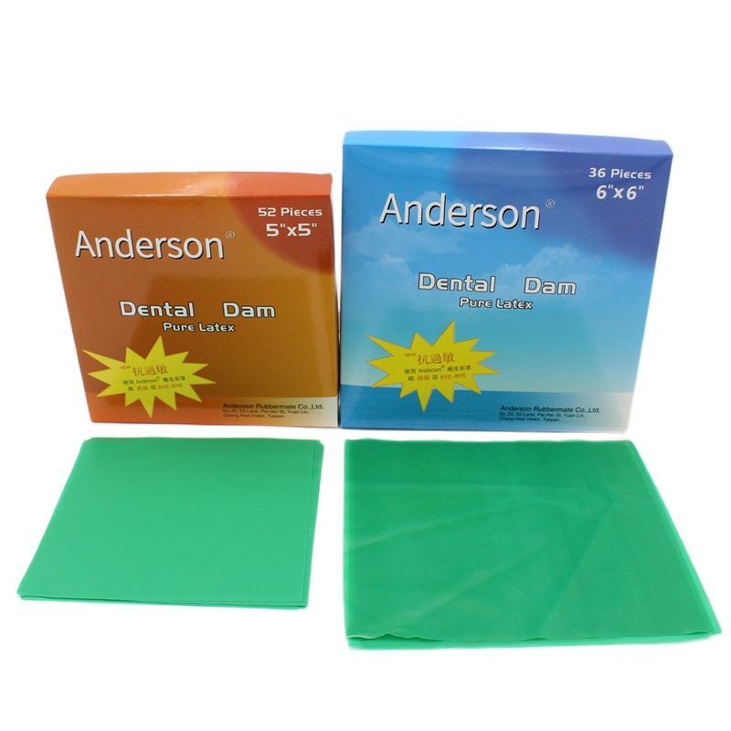 Free Shipping Dental Rubber Dam Sheet Natural Latex Rubber barrier