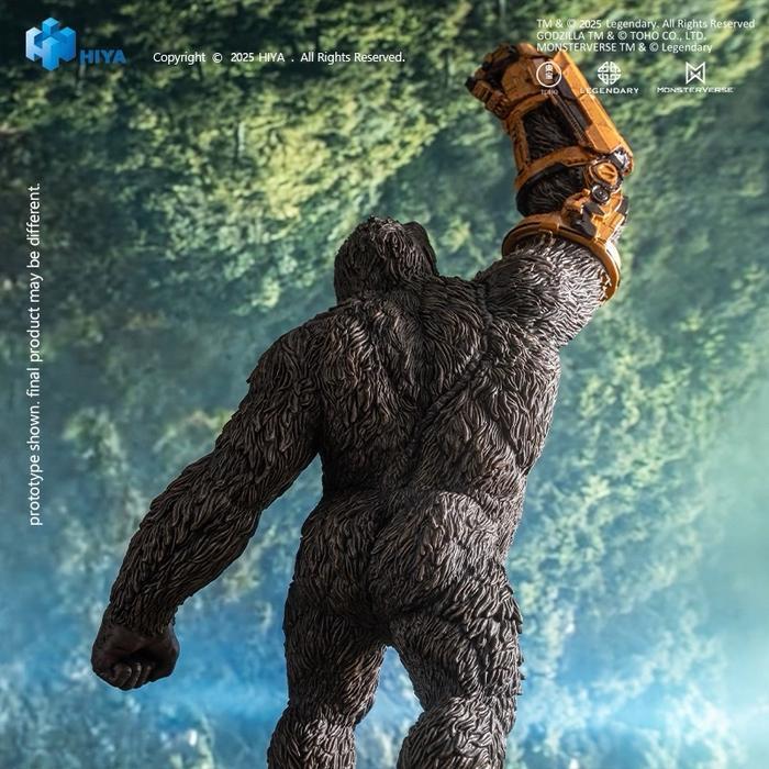 HOT SALE HIYA TOYS SSG0424 GODZILLA X KONG THE NEW EMPIRE - KONG (B.E.A.S.T. GLOVE VERSION)
