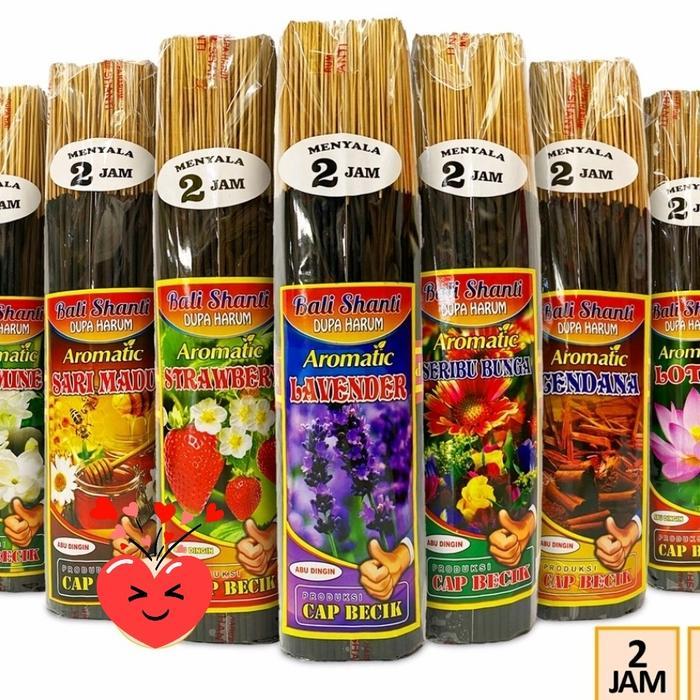 Organizer Dupa Wangi Harum Cap Becik 2 jam 32cm 800gr Bali Shanti Mix Aroma Modern