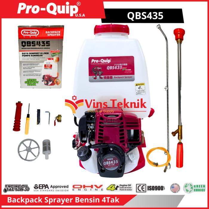 Mesin Semprot Hama Backpack Sprayer Bensin 20L ProQuip QBS435 QBS 435