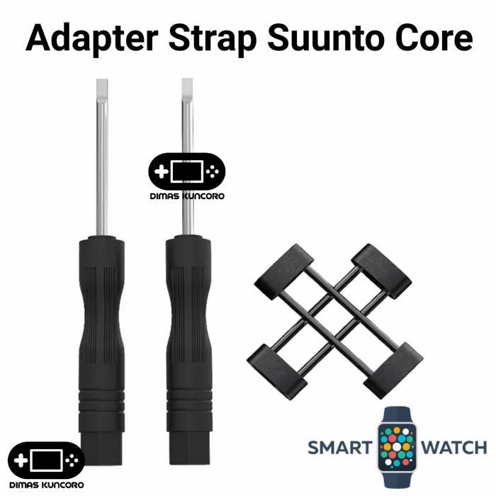 Ready Adapter Strap Suunto Core Connector Konektor Lug Strap Zulu Nylon