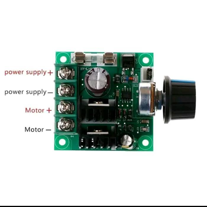 TERMURAH PWM DC CONTROLLER REGULATOR KECEPATAN MOTOR PROMO