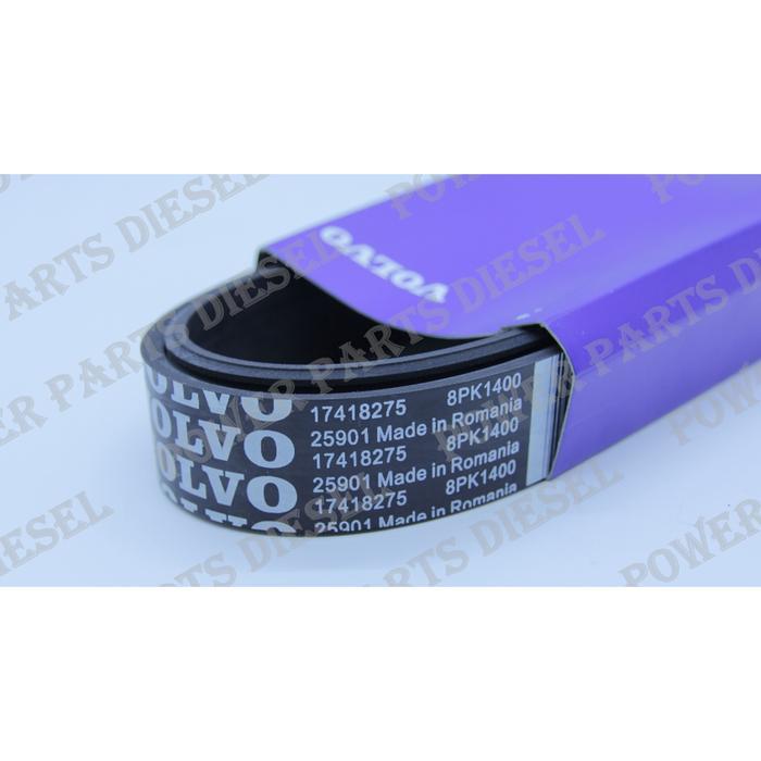 17418275 Ribbed Belt Volvo D16 A40G Tad1340