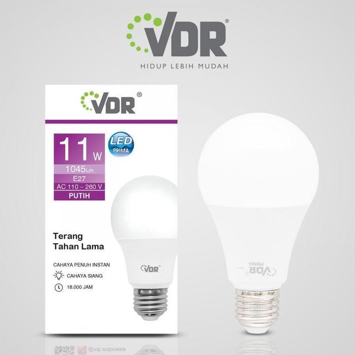 "New" VDR Lampu LED 3W 5W 7W 9W 11W 14W 18W 22W 25W White Bohlam 3 5 7 9 11 14 18 22 25 watt w Bulb