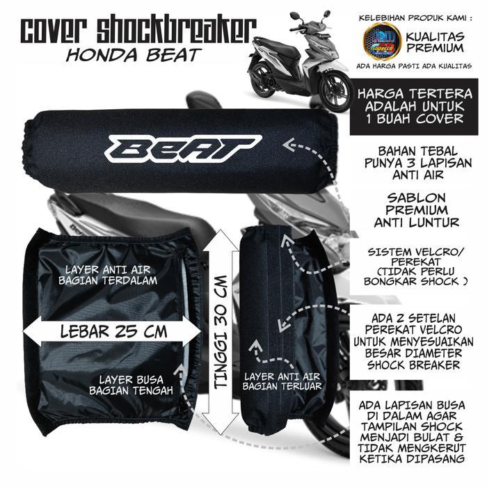 "New" SARUNG PELINDUNG COVER SOKBREKER SHOCK BREAKER BELAKANG MOTOR BEAT
