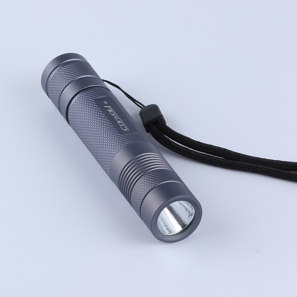 Convoy S2 XM-L2 U2-1A AMC7135*3 2-Group 3/5-Mode EDC LED Flashlight