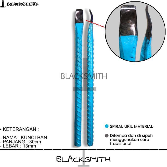 Sendok ban 13mm panjang 40cm - Alat pembuka dan pemasang ban(2pcs)