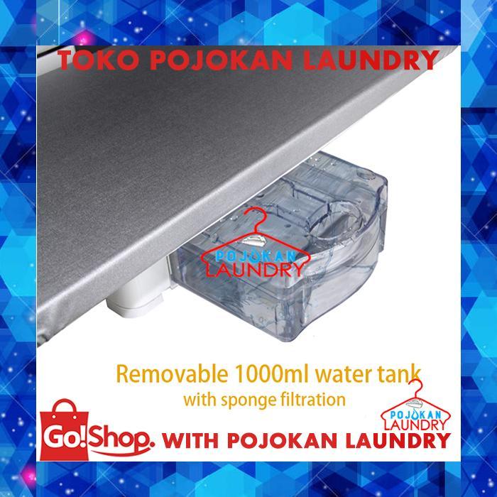 Mesin Magic Steam Press Kerah Sablon 32 INCH ESP-810E/ Mesin Steam Press 32 inch