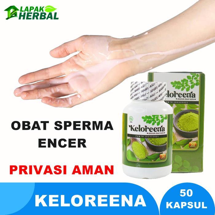 Obat Penyubur Sperma Pengental Sperma Encer - Keloreena Daun Kelor