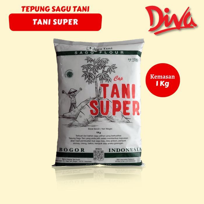 tepung sagu tani super / tepung sagu / sagu tani 1kg ORIGINAL