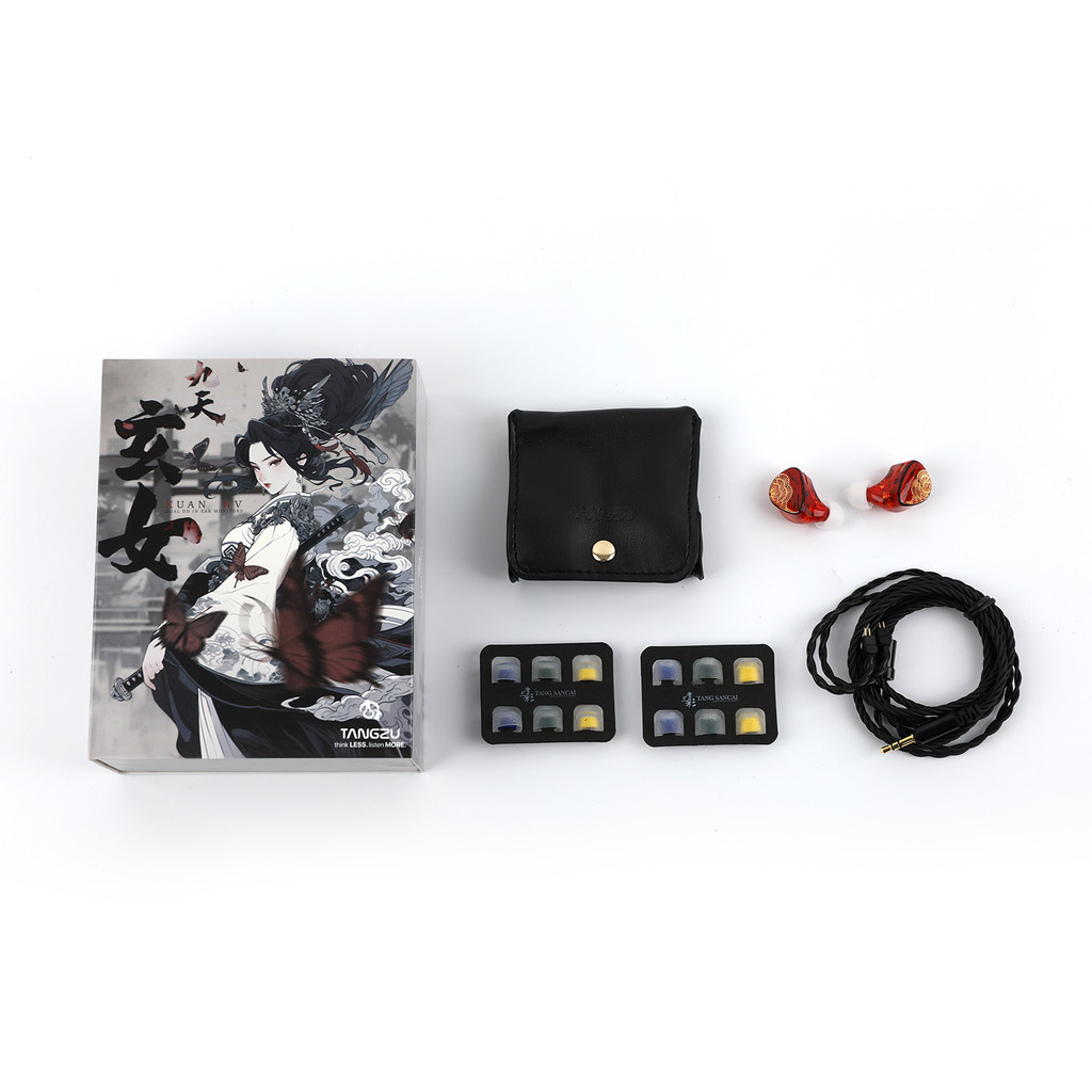 Pre-order TANGZU x HBB XuanNv 2 Dynamic Driver IEM HiFi Earphone with 0.78mm Detachable&4 Core