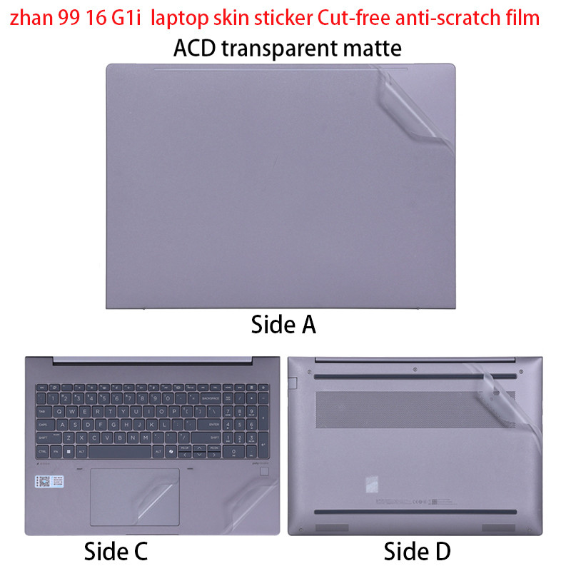 For HP Zbook Fury 17 G8 G7 G6 G5 Laptop Skin Sticker Zbook Fury 16 G11 G10 G9 Computer Body