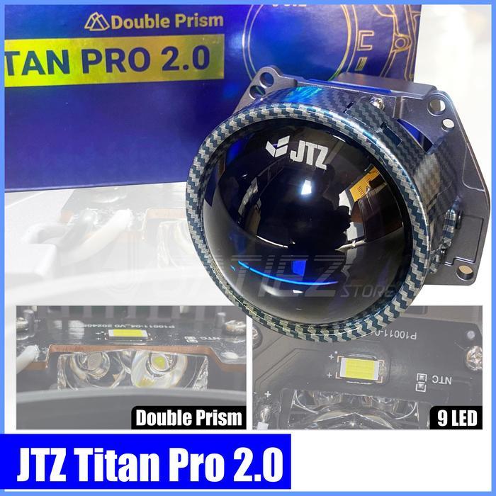 Jtz Titan Pro 2.0 - Biled Jtz Titan Pro 2.0 Dual Prism Blue Lens