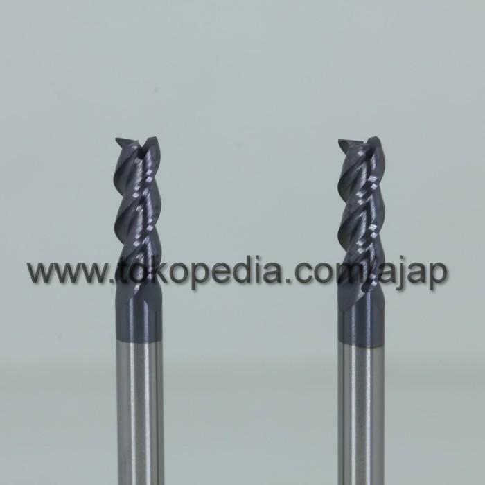 End Mill 3F Flute 8Mm Hrc55 Carbide Cnc Router Bits Aluminium Acp Iron