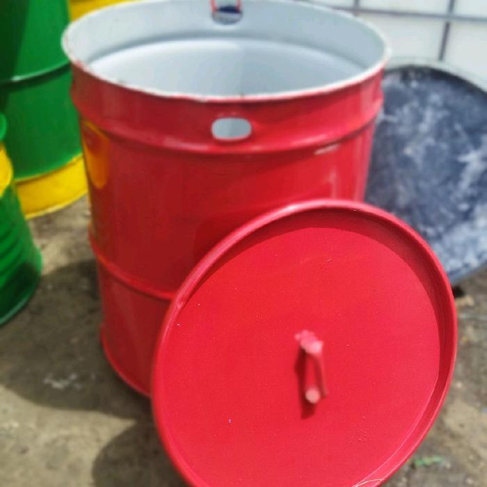 Premium Seo Drum Besi/ Tong Sampah 150 Liter /Drum Bakar Sampah/Tong Drum Besi/Tong Sampah 150