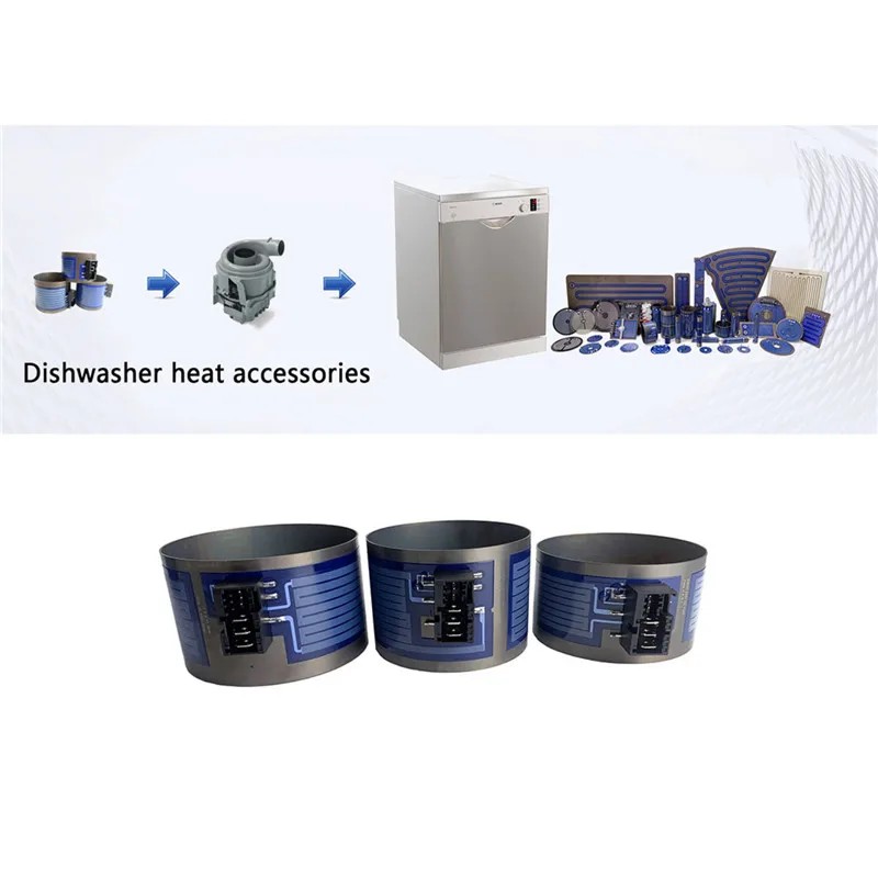 Dishwasher Heating Cycle Thick Film Heating Ring for Siemens/Bosch Dishwasher 2080W 230V
