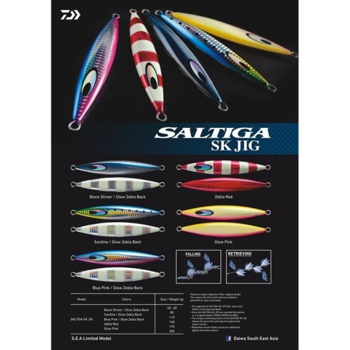 (PROMO) DAIWA SALTIGA SK JIG UMPAN SLOW JIGGING SJ PANCING