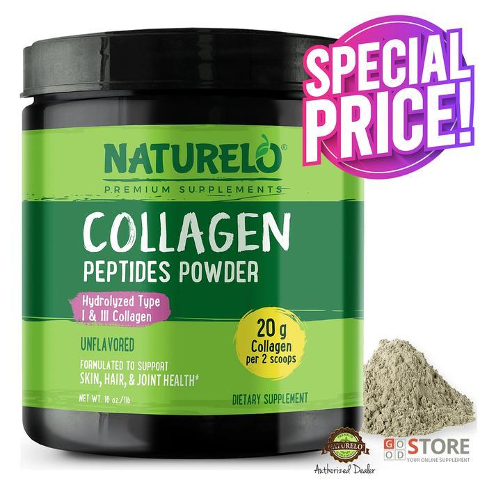 Terlaris Naturelo - Collagen Peptides Powder - Unflavored