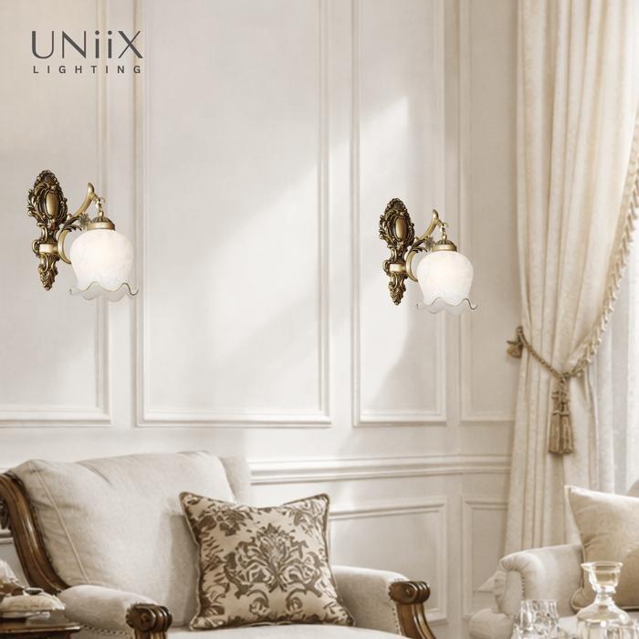 UNiiX - LD1372 Lampu Dinding Klasik Untuk Ruang Tamu Lampu Dinding Ruang Tamu Lampu Dinding Kamar