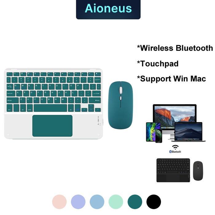 Keyboard Wireless Bluetooth Touchpad Keyboard 10 Inch Mini Portable Keyboard 30% For Laptop Hp