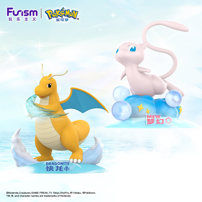 FUNISM Genuine Pokemon Figures Pikachu Mewtwo Mew Figurine Gardevoir Sylveon HaunterAnime Model