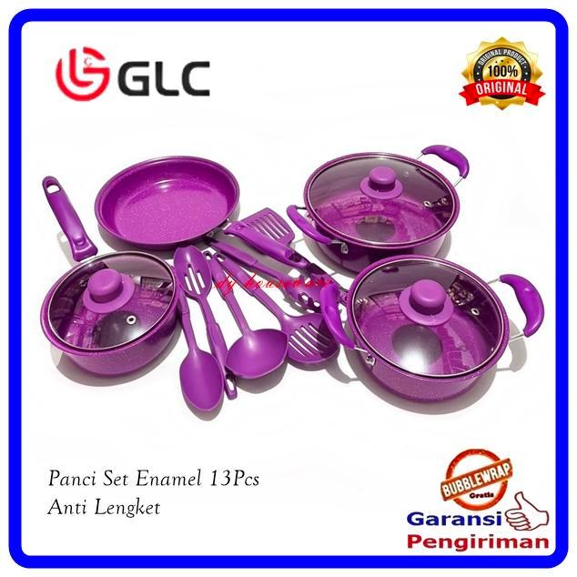 SALE Panci Set 13 Pcs Cookware Set Rainbow Paket Panci & Sepatula- Subron