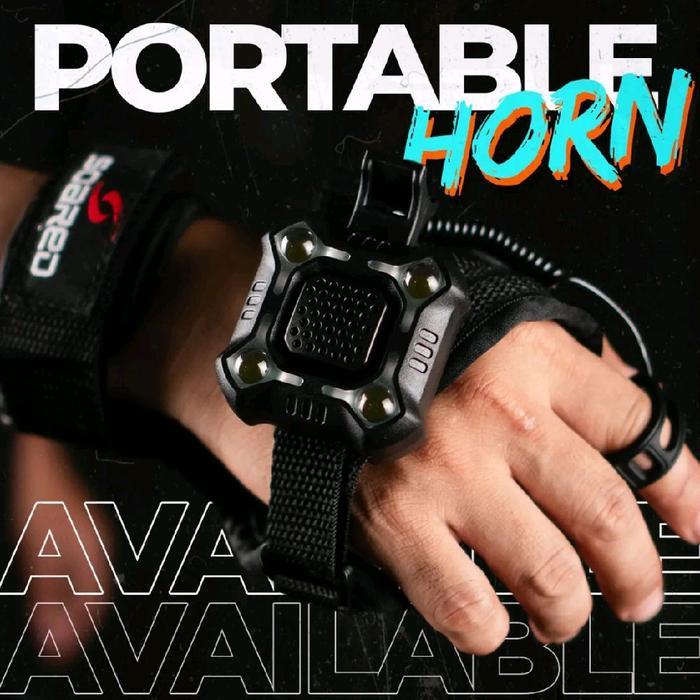 Portable Horn Klakson Portable untuk EUC Sepeda Bunyi Sangat Kencang 140dB Bisa Ganti Suara