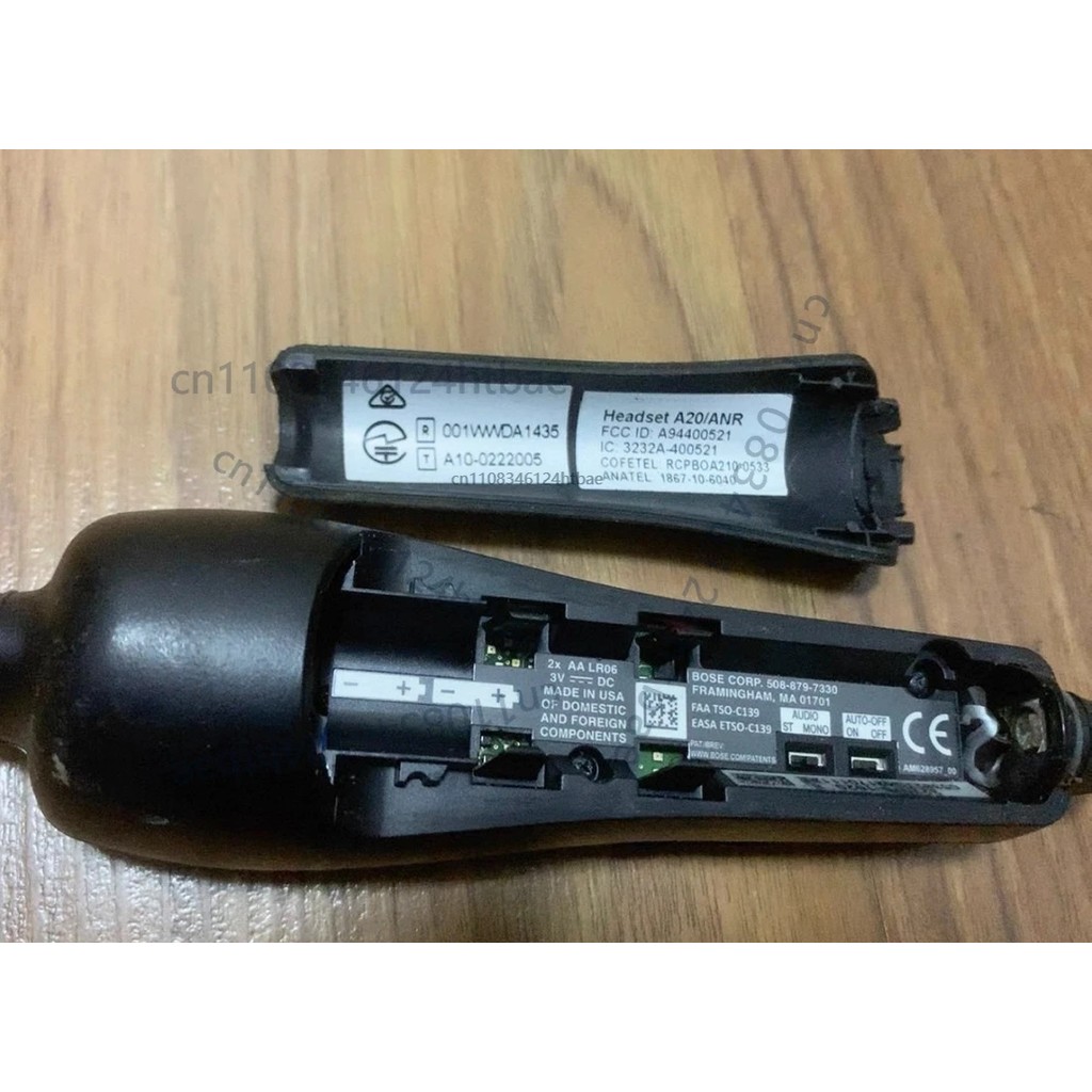 GOOD Used FOR Bose Bluetooth Control Module Cable Cut For Bose A20 ANR Aviation Headset