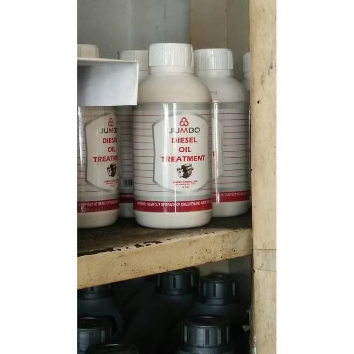 Original Jumbo Ot Diesel Oil Treatment Additive Campuran Oli Mesin Diesel 300Ml Merah Pengental Oli