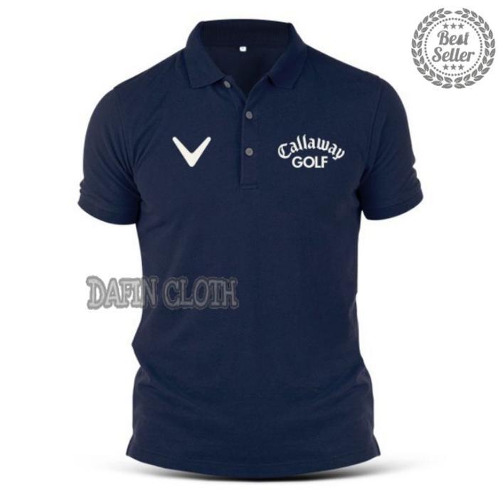 Kaos Kerah Pria Polo shirt Golf Callaway Golf Club