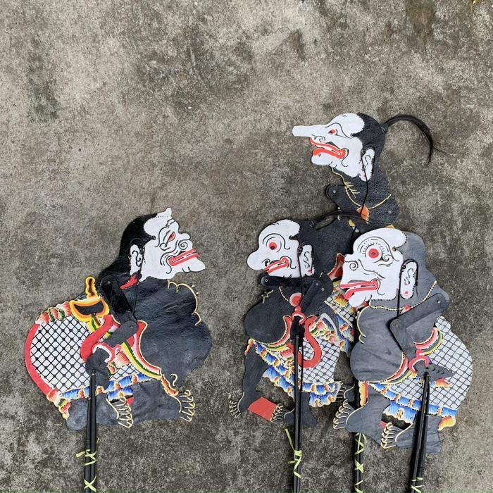 Wayang Kulit Punokawan 1 Set (LEBIH HEMAT)