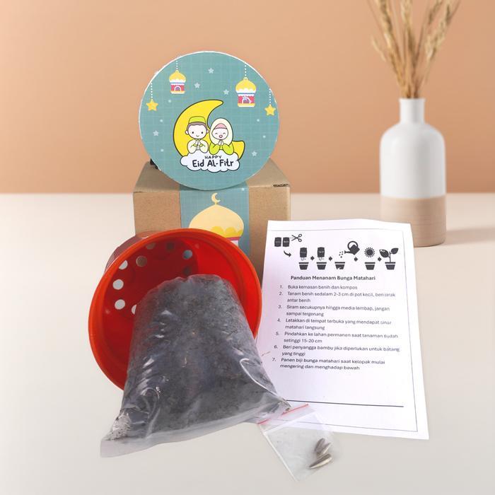 Hampers Ramadhan Idul Fitri Lebaran Unik Grow Kit / Green Hampers