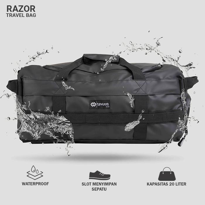 Tas Travel Bag Duffle Bag Ransel Pakaian Mudik Jinjing Pria Wanita