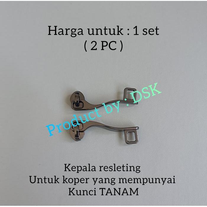 Kepala Resleting No8, Resleting Koper,Kepala Resleting Koper