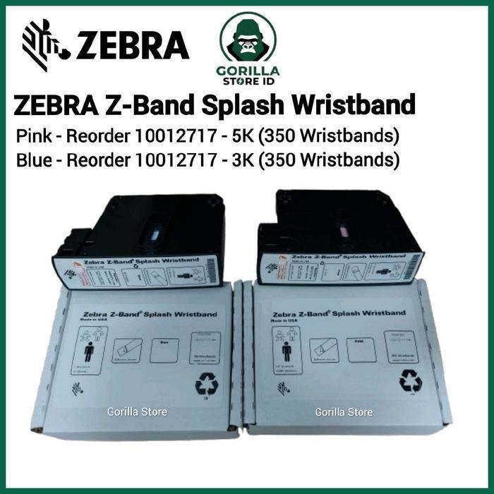 Terbaru Zebra Wristband Cartridge - Gelang Pasien (1 Catridge)