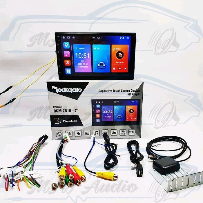 Head Unit Android Rockgate Rgm 7510 7 Inch Ram 2/64 Gb