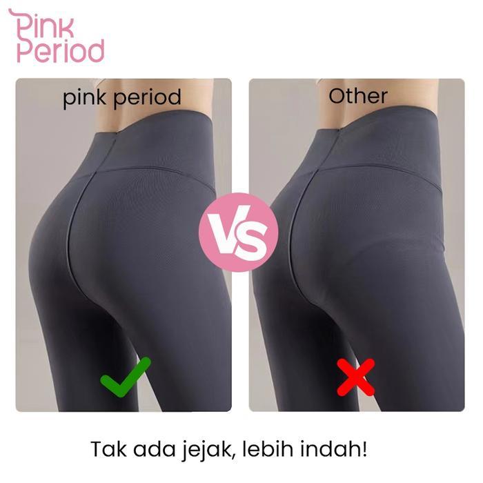 Pink Period Celana Dalam Seamless Wanita Premium Quality Seamless CD Wanita Es Sutra Seamless wanita