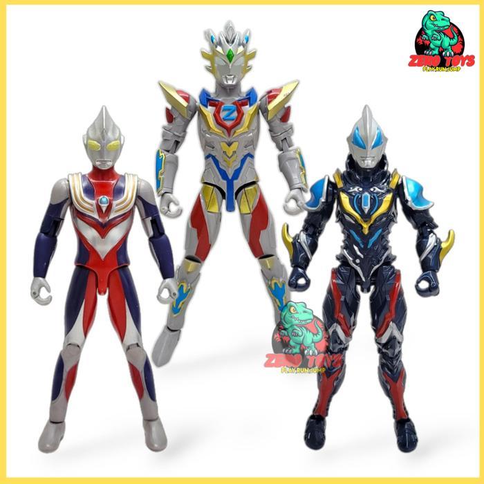 HOT SALE READY ACTION FIGURE MAINAN SHF ULTRAMAN TIGA DELTA Z GEED GALAXY KOLEKSI PAJANGAN FIGUR