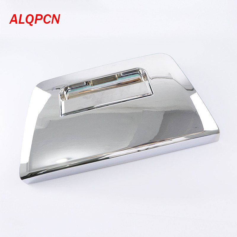 FOR CHROME TAILGATE HANDLE TRUNK OUTER OPEN HANDLE FOR NISSAN NAVARA D40 FRONTIER 2004-2013