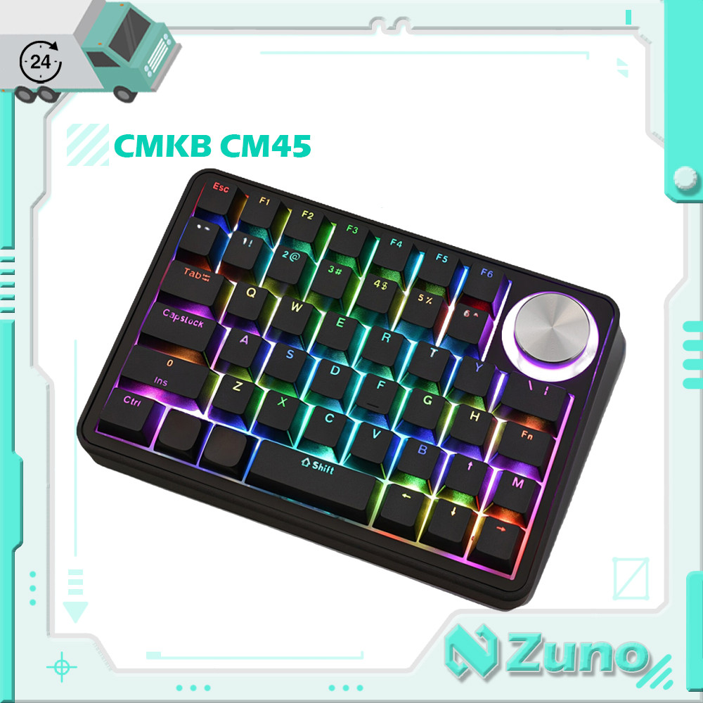 Zuno ChoiceCMKB CM45 Wireless Mechanical Keyboard Tri-Mode 2.4G Bluetooth Type-C Wired Keyboard 45