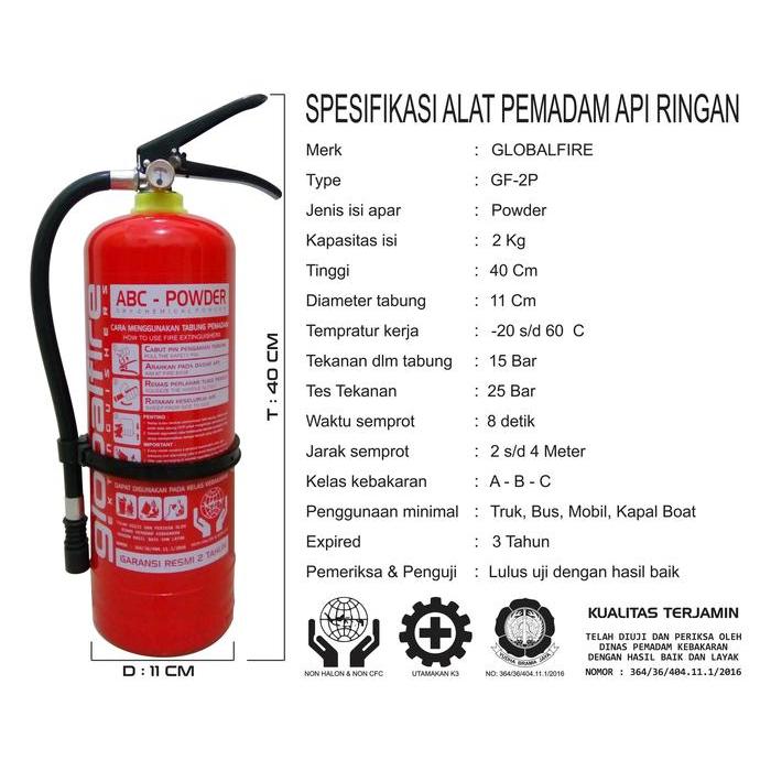 Promo Pemadam Api / Tabung Pemadam Api / Alat Pemadam Api Ringan / Surabaya Terlaris
