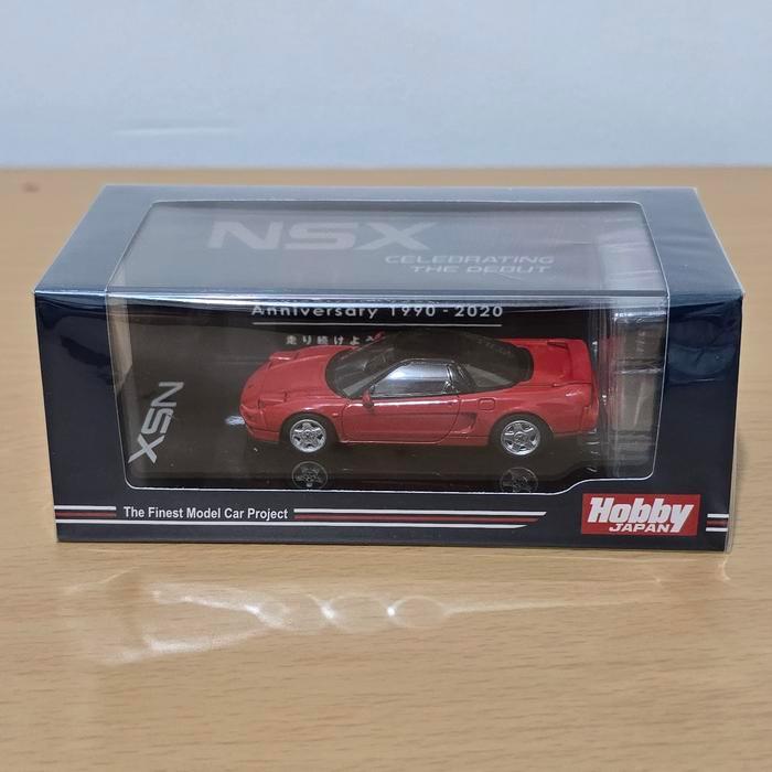 HJ64 Hobby Japan HJ642006R Honda NSX NA1 1990 Red Diecast Koleksi Mobil Mainan Mini Scale 1/64