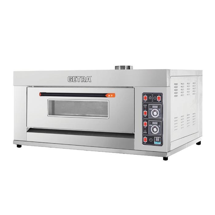 Premium Gas Baking Oven Getra Rfl 11 Ss / Rfl11Ss 1 Pan Pemanggang Roti Bakery Original