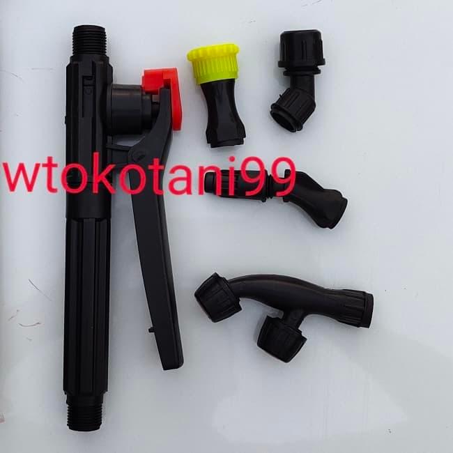 "New" Kran tangki elektrik + 4pcs nozzle / spuyer sprayer elektrik sprayer elektrik pompa MKK