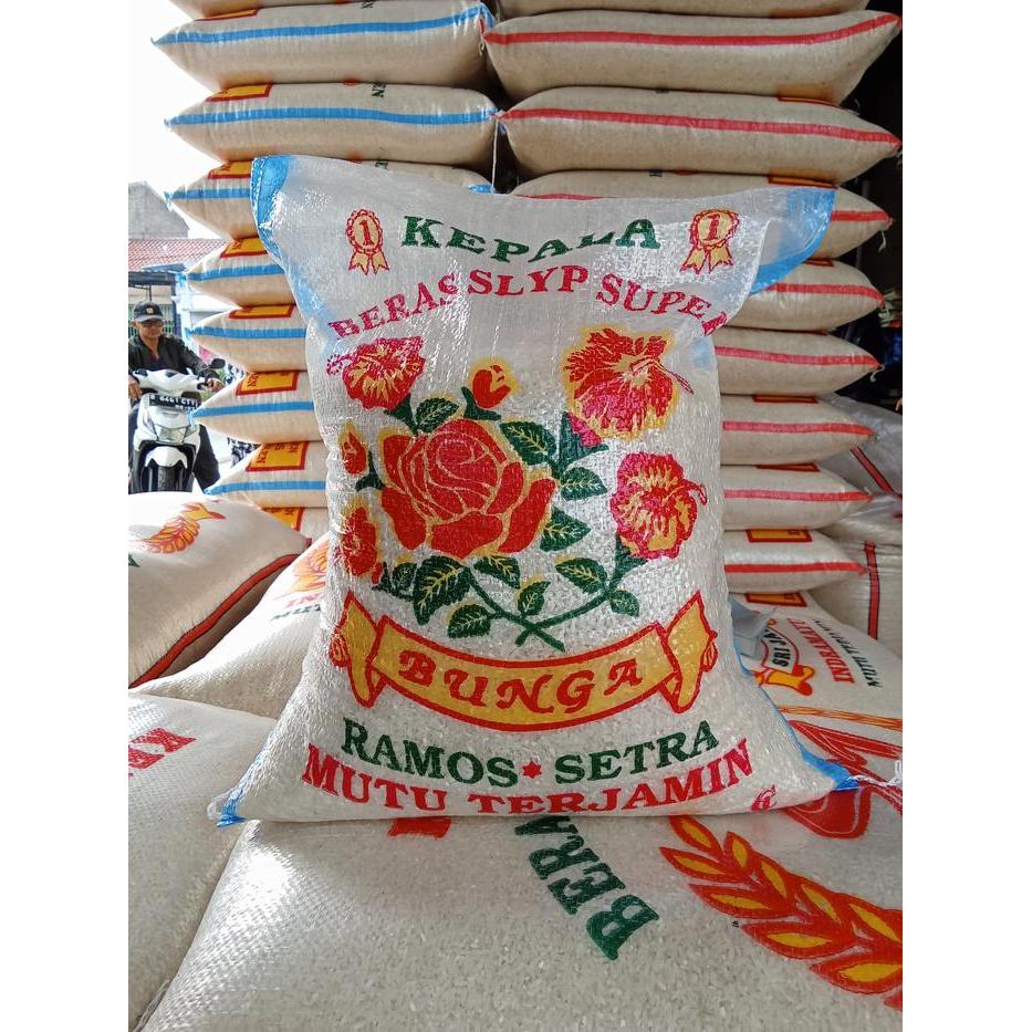 BERAS BUNGA MAWAR SETRA RAMOS - 10L (LITER) ORIGINAL
