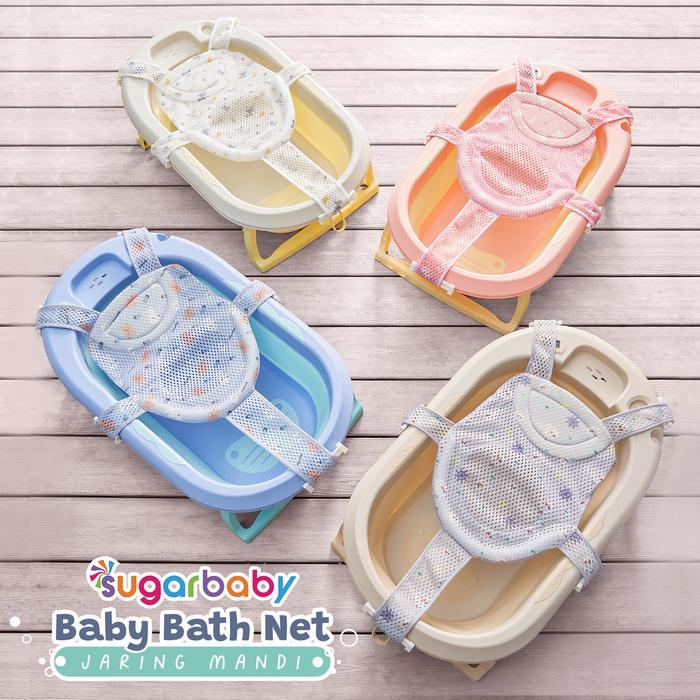 [LIVE] SUGAR BABY ULTRASOFT BABY BATH NET BAYI BLUE BATHER PROMO TERMURAH