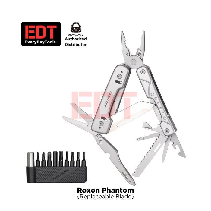 DISKON Roxon Phantom Replaceable Knife Blade Full Size EDC Outdoor Multitool
